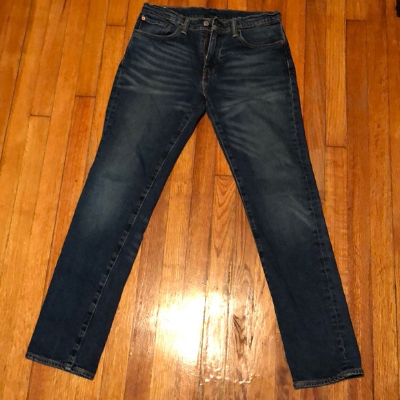 LEVI BLUE DENIM JEANS MENS - Picture 2 of 5